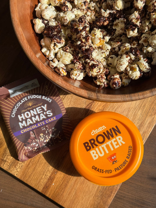 Chocolate Brown Butter Popcorn
