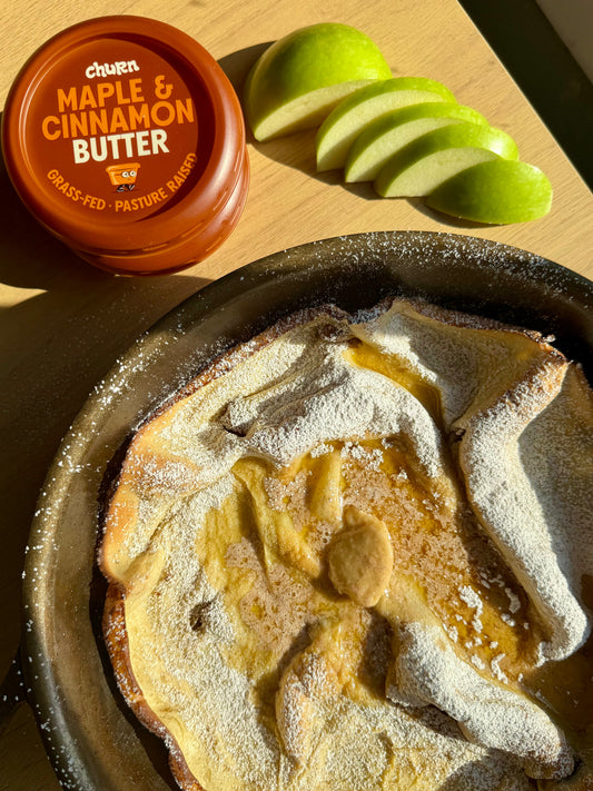 Maple & Cinnamon Apple Dutch Baby