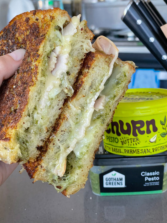 Double Pesto Butter Panini